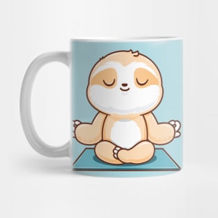 Meditating Sloth Mug